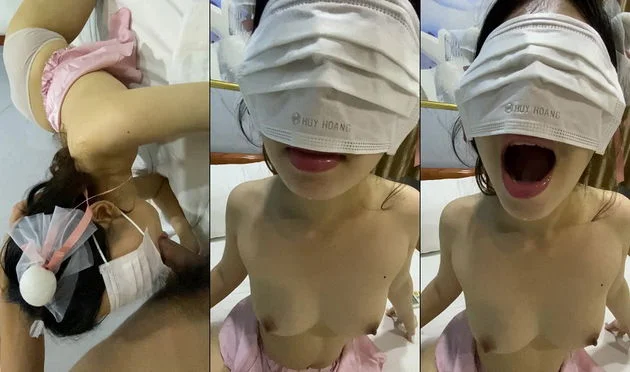 Cô nàng nữ sinh xinh đẹp trong lúc luyện tập thể hiện rất chuyên nghiệp